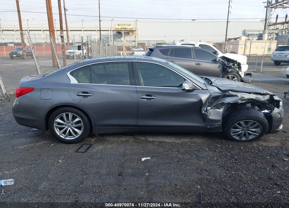2014 INFINITI Q50 PREMIUM VIN: JN1BV7AP8EM675631