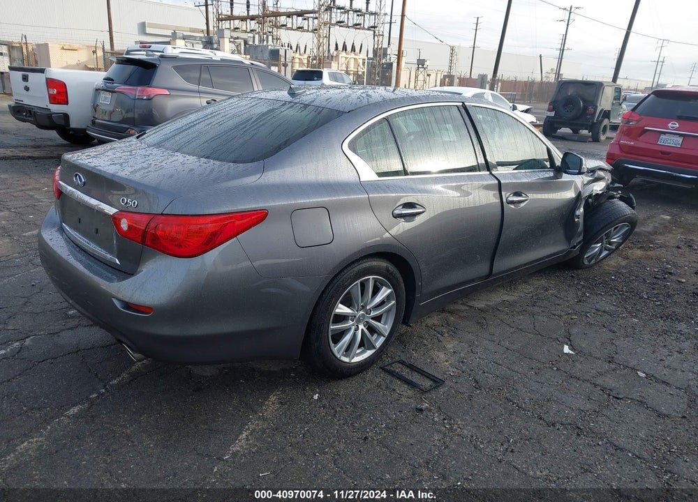 2014 INFINITI Q50 PREMIUM VIN: JN1BV7AP8EM675631