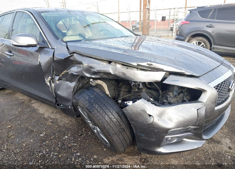 2014 INFINITI Q50 PREMIUM VIN: JN1BV7AP8EM675631