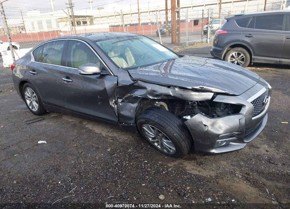 2014 INFINITI Q50 PREMIUM VIN: JN1BV7AP8EM675631