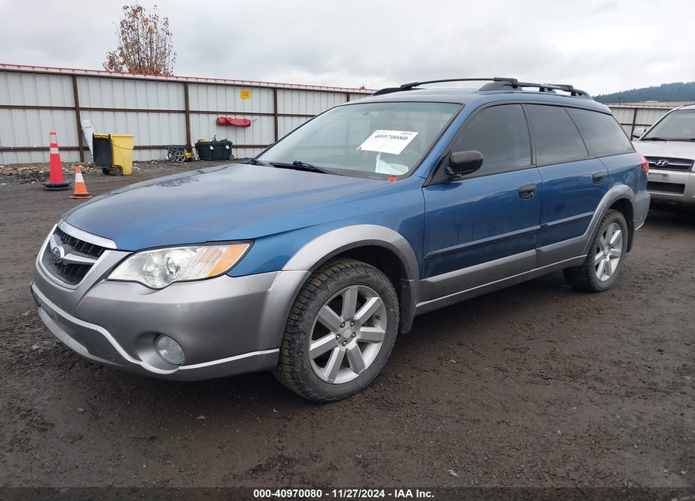2008 SUBARU OUTBACK 2.5I/2.5I L.L. BEAN EDITION VIN: 4S4BP61C387363407