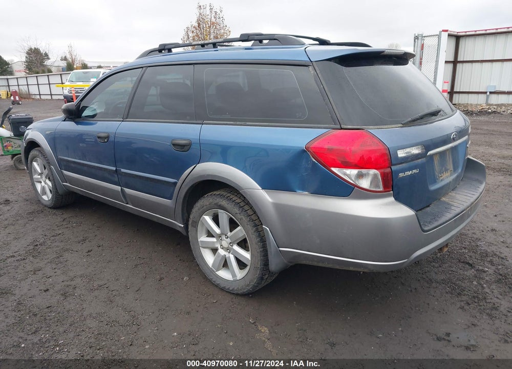 2008 SUBARU OUTBACK 2.5I/2.5I L.L. BEAN EDITION VIN: 4S4BP61C387363407