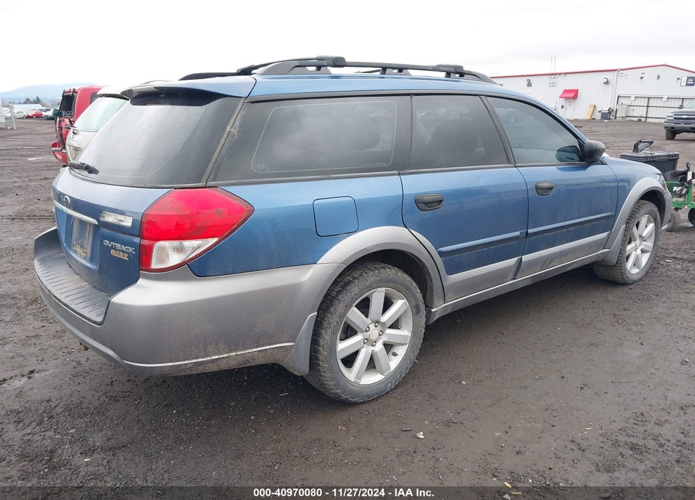 2008 SUBARU OUTBACK 2.5I/2.5I L.L. BEAN EDITION VIN: 4S4BP61C387363407