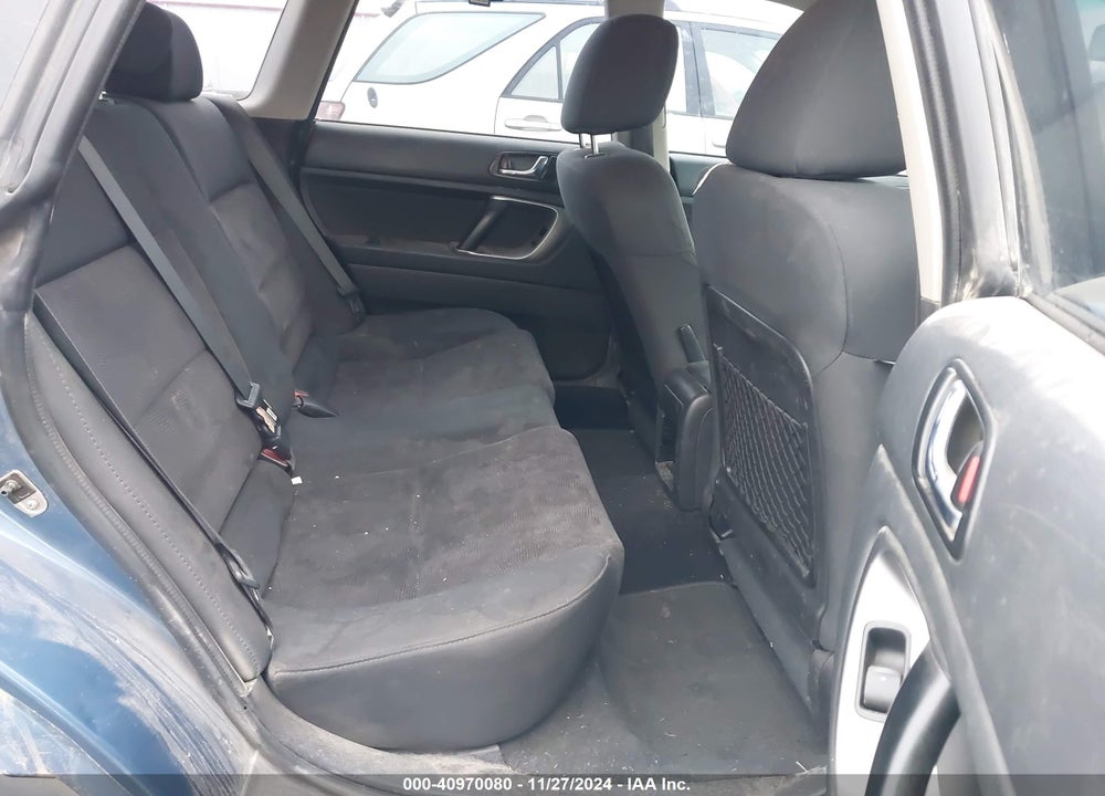 2008 SUBARU OUTBACK 2.5I/2.5I L.L. BEAN EDITION VIN: 4S4BP61C387363407