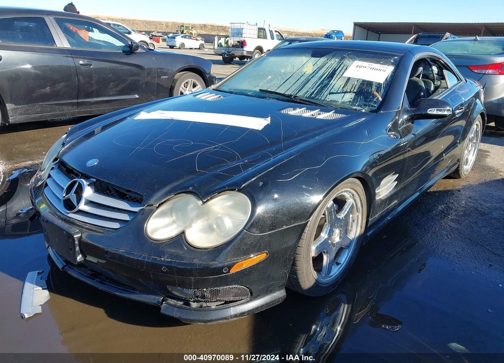 2003 MERCEDES-BENZ SL 500 VIN: WDBSK75F33F015939