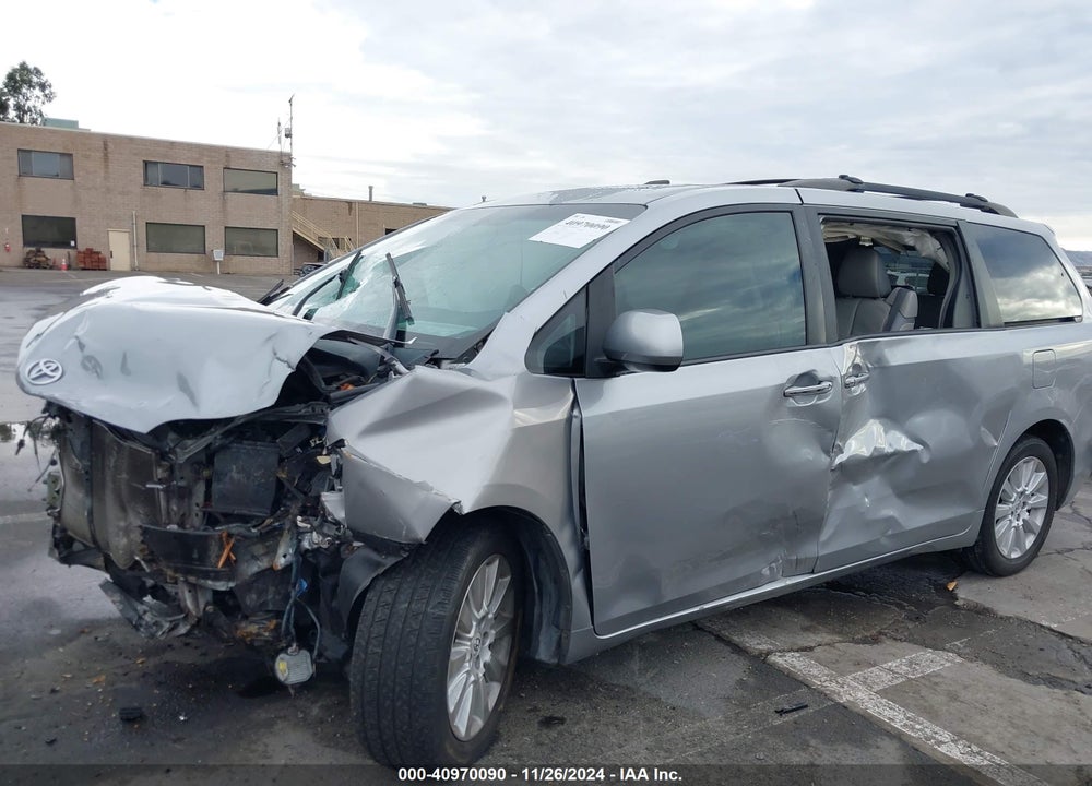 2012 TOYOTA SIENNA XLE LIMITED VIN: 5TDDK3DC9CS042847
