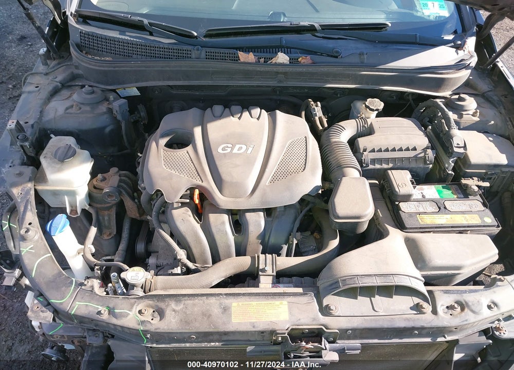 2013 HYUNDAI SONATA GLS VIN: 5NPEB4AC6DH553356