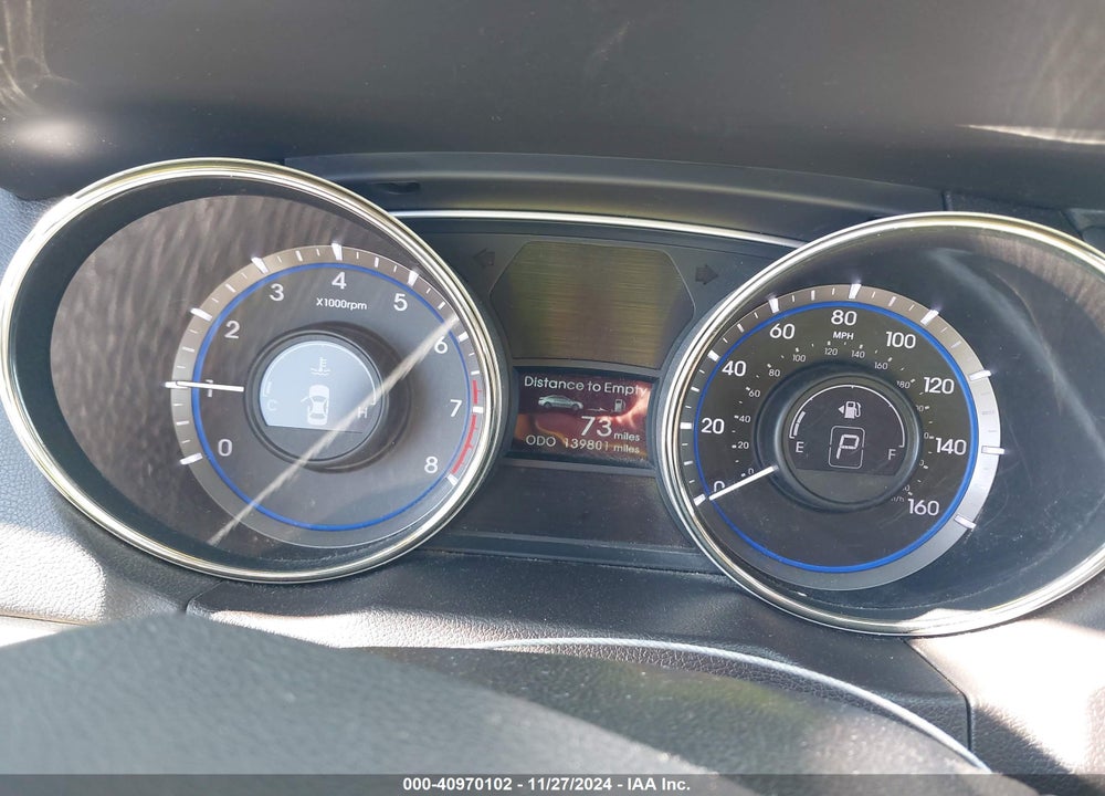 2013 HYUNDAI SONATA GLS VIN: 5NPEB4AC6DH553356