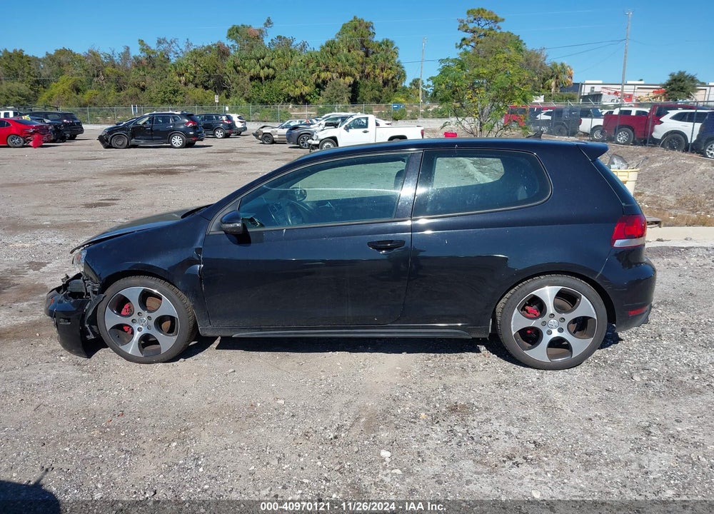 2012 VOLKSWAGEN GTI 2-DOOR VIN: WVWFV7AJ3CW251253