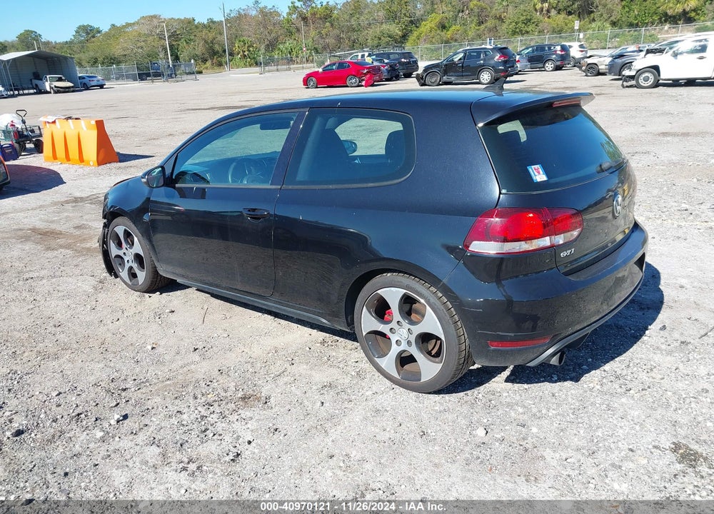 2012 VOLKSWAGEN GTI 2-DOOR VIN: WVWFV7AJ3CW251253