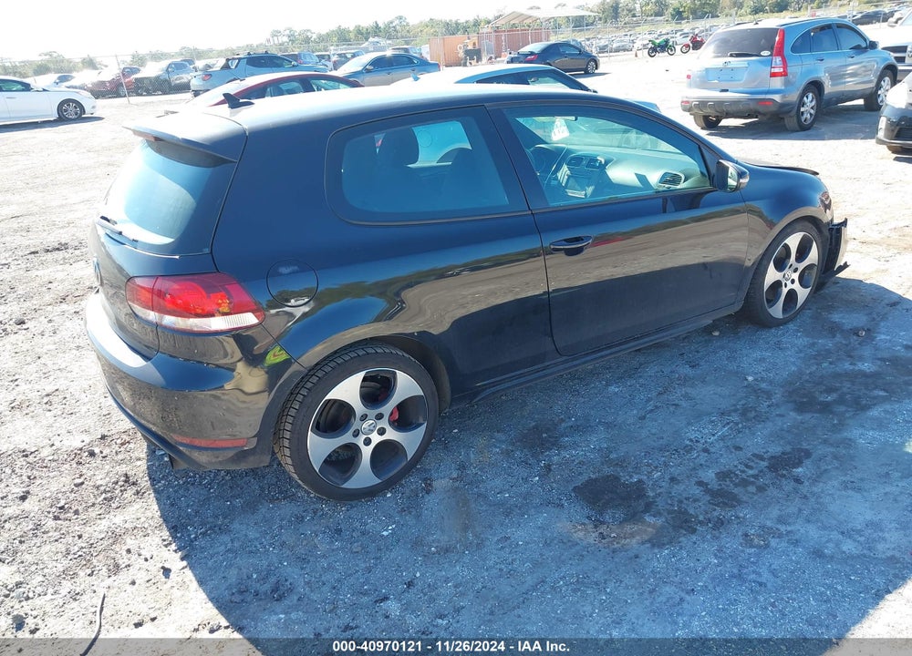 2012 VOLKSWAGEN GTI 2-DOOR VIN: WVWFV7AJ3CW251253