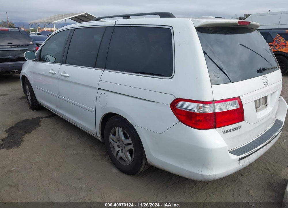 2007 HONDA ODYSSEY EX-L VIN: 5FNRL38737B403399