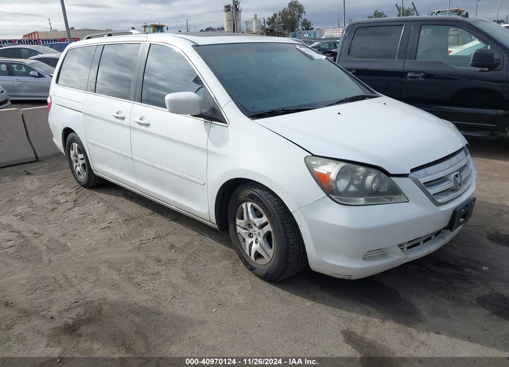 2007 HONDA ODYSSEY EX-L VIN: 5FNRL38737B403399