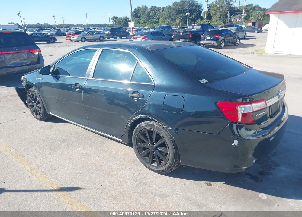 2012 TOYOTA CAMRY HYBRID XLE VIN: 4T1BD1FK0CU041054
