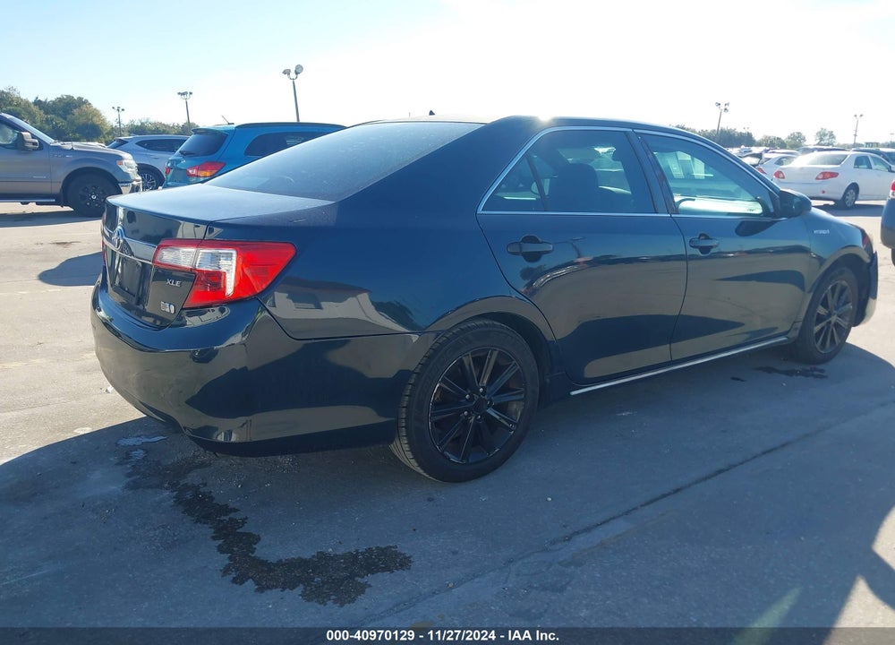 2012 TOYOTA CAMRY HYBRID XLE VIN: 4T1BD1FK0CU041054