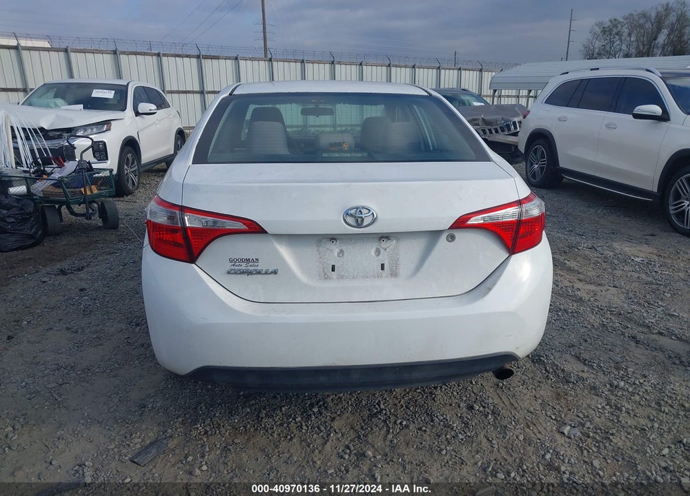 2014 TOYOTA COROLLA VIN: 2T1BURHE9EC038230