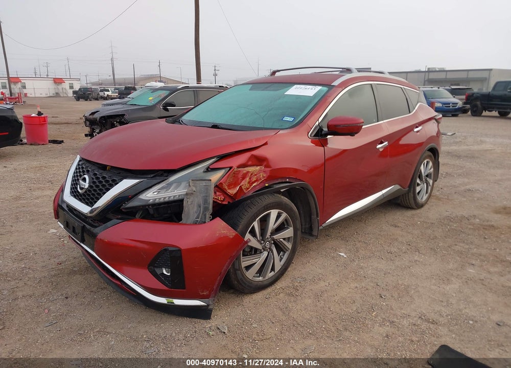 2019 NISSAN MURANO SL VIN: 5N1AZ2MJ7KN133932