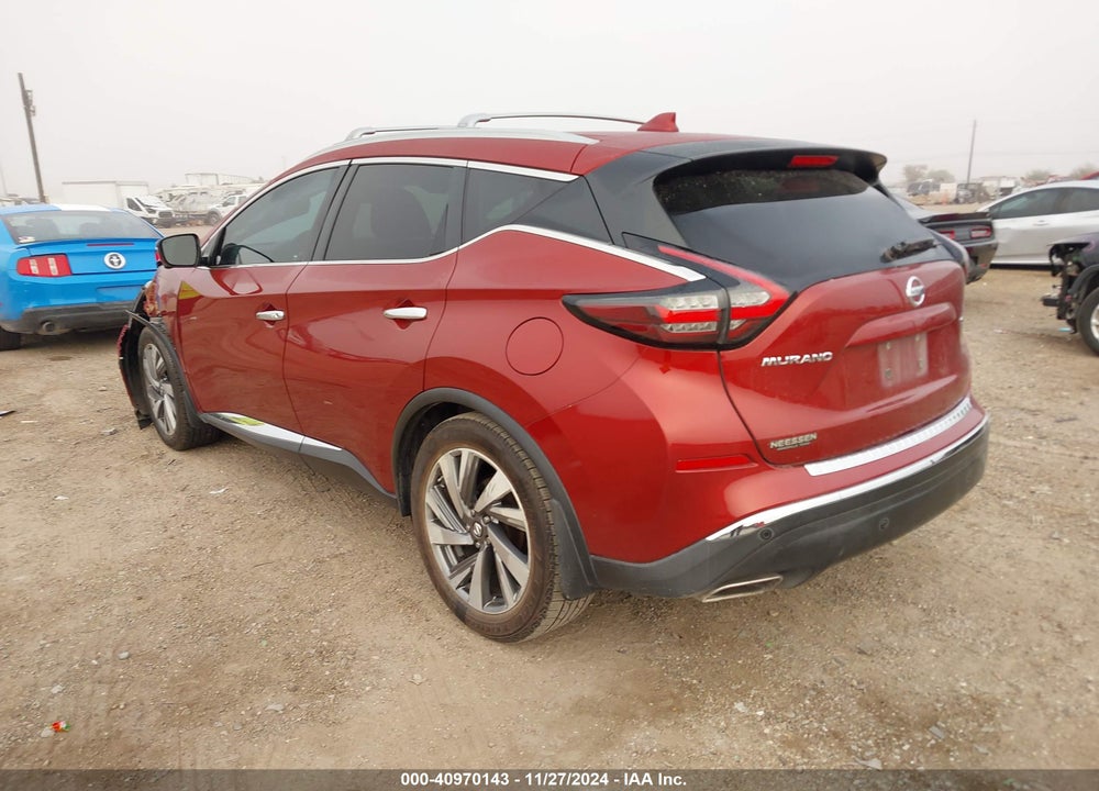 2019 NISSAN MURANO SL VIN: 5N1AZ2MJ7KN133932