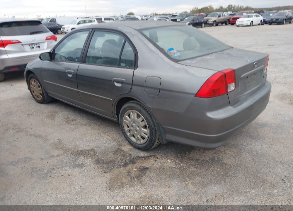 2005 HONDA CIVIC LX VIN: 2HGES16525H628235