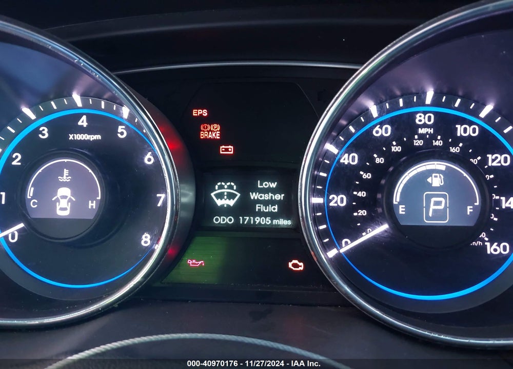 2011 HYUNDAI SONATA GLS VIN: 5NPEB4AC4BH057159