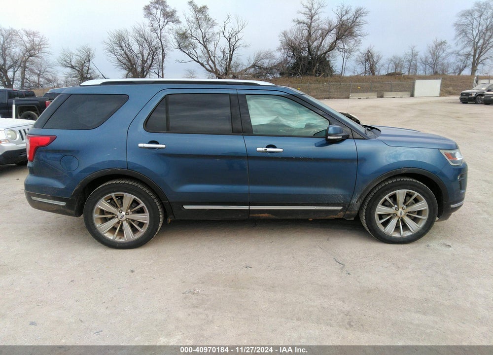 2018 FORD EXPLORER LIMITED VIN: 1FM5K8F86JGA43628