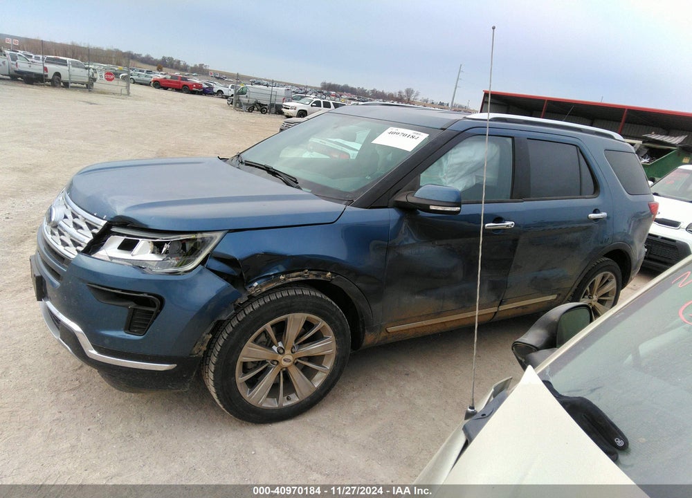 2018 FORD EXPLORER LIMITED VIN: 1FM5K8F86JGA43628
