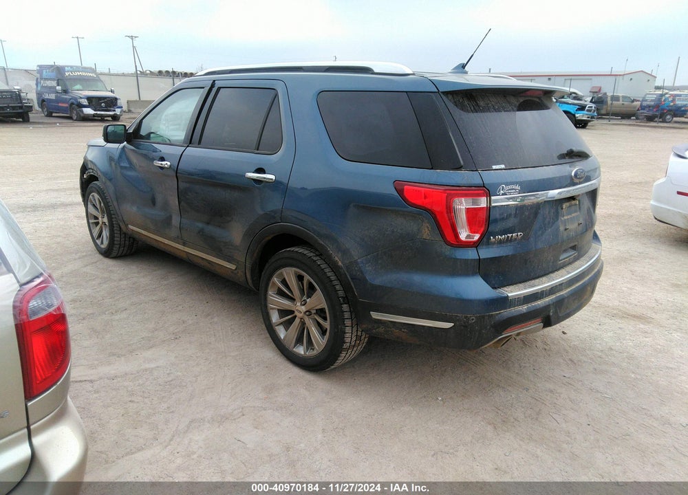 2018 FORD EXPLORER LIMITED VIN: 1FM5K8F86JGA43628