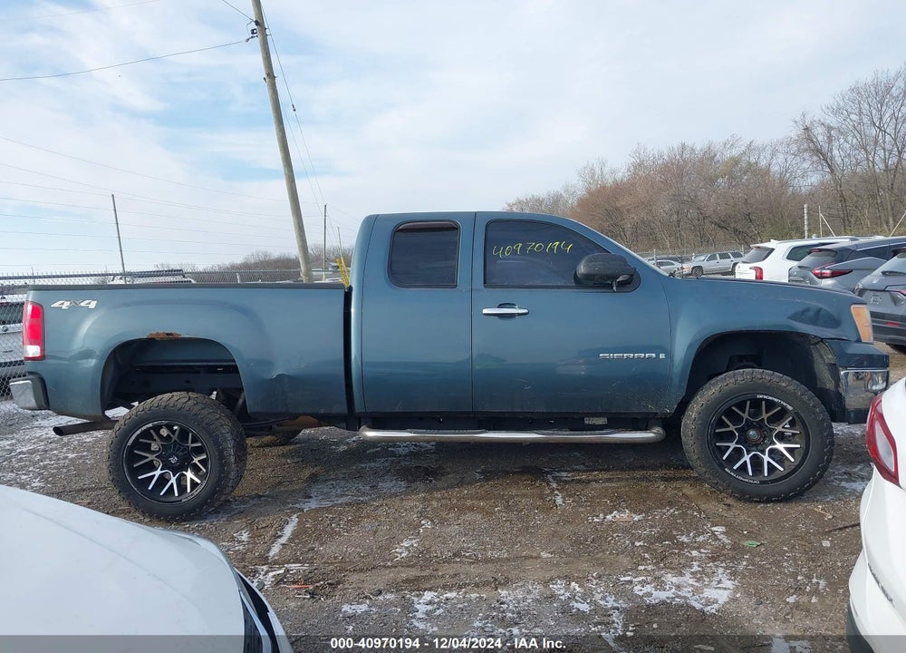 2008 GMC SIERRA 1500 SLE1 VIN: 1GTEK19078Z217206