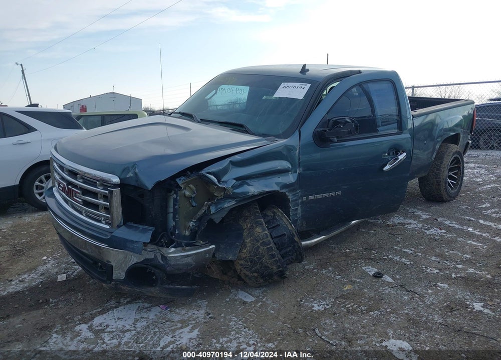 2008 GMC SIERRA 1500 SLE1 VIN: 1GTEK19078Z217206