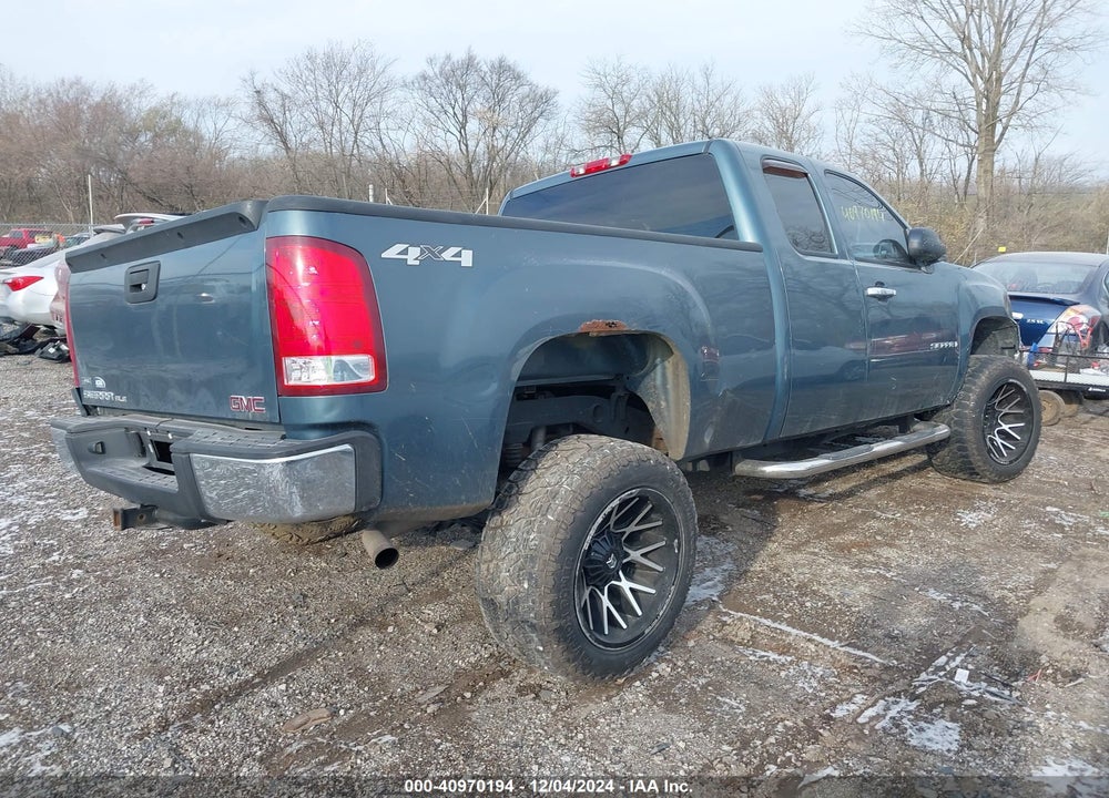 2008 GMC SIERRA 1500 SLE1 VIN: 1GTEK19078Z217206