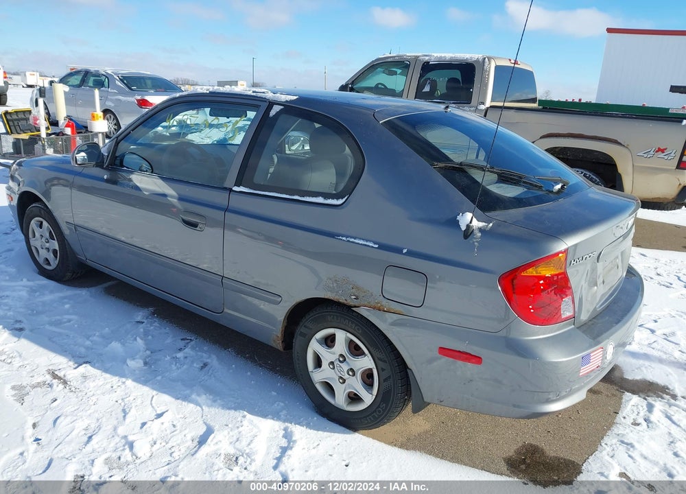 2004 HYUNDAI ACCENT GL/GT VIN: KMHCG35C54U285477
