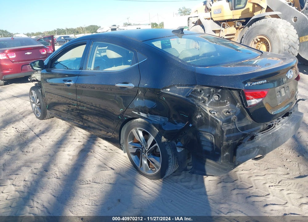 2016 HYUNDAI ELANTRA LIMITED VIN: KMHDH4AE8GU594055