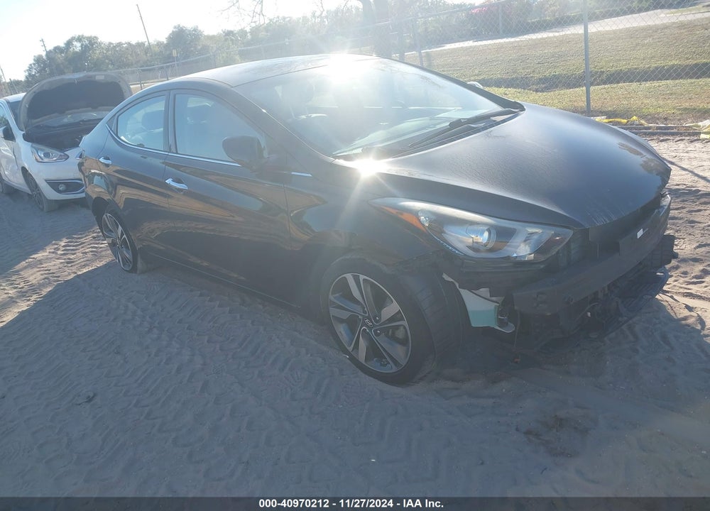 2016 HYUNDAI ELANTRA LIMITED VIN: KMHDH4AE8GU594055