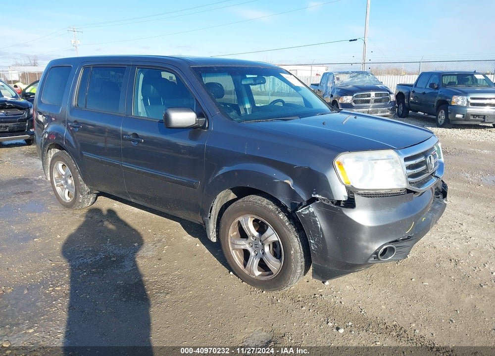 2013 HONDA PILOT EX-L VIN: 5FNYF4H63DB050867
