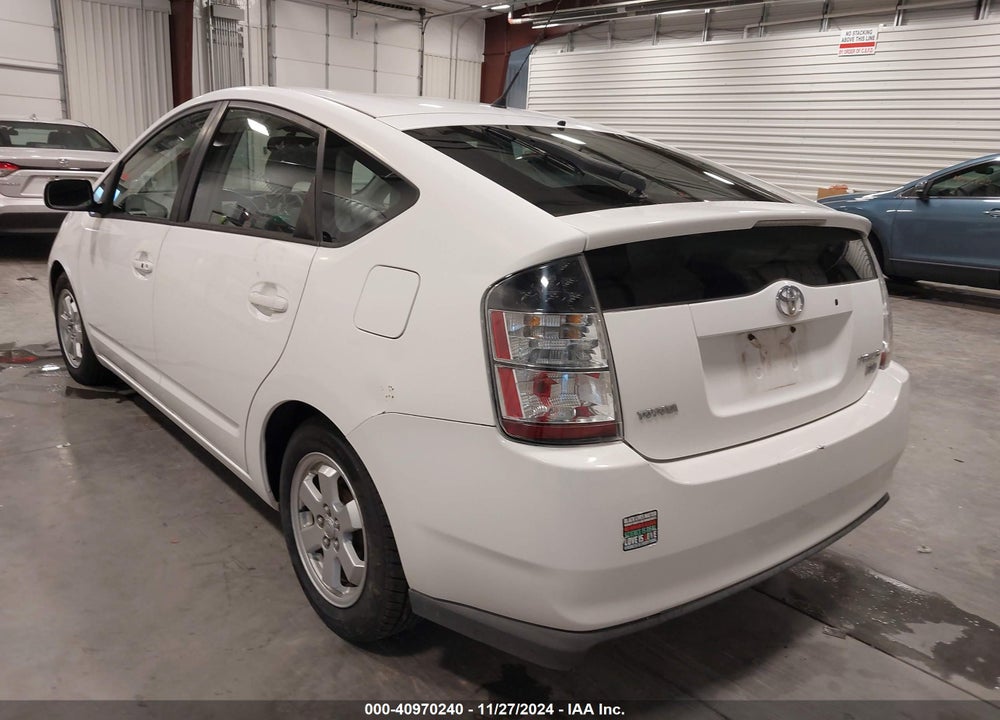 2005 TOYOTA PRIUS VIN: JTDKB20U753084387