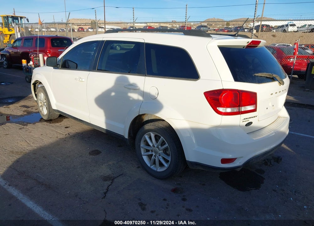 2014 DODGE JOURNEY SXT VIN: 3C4PDDBG9ET161462