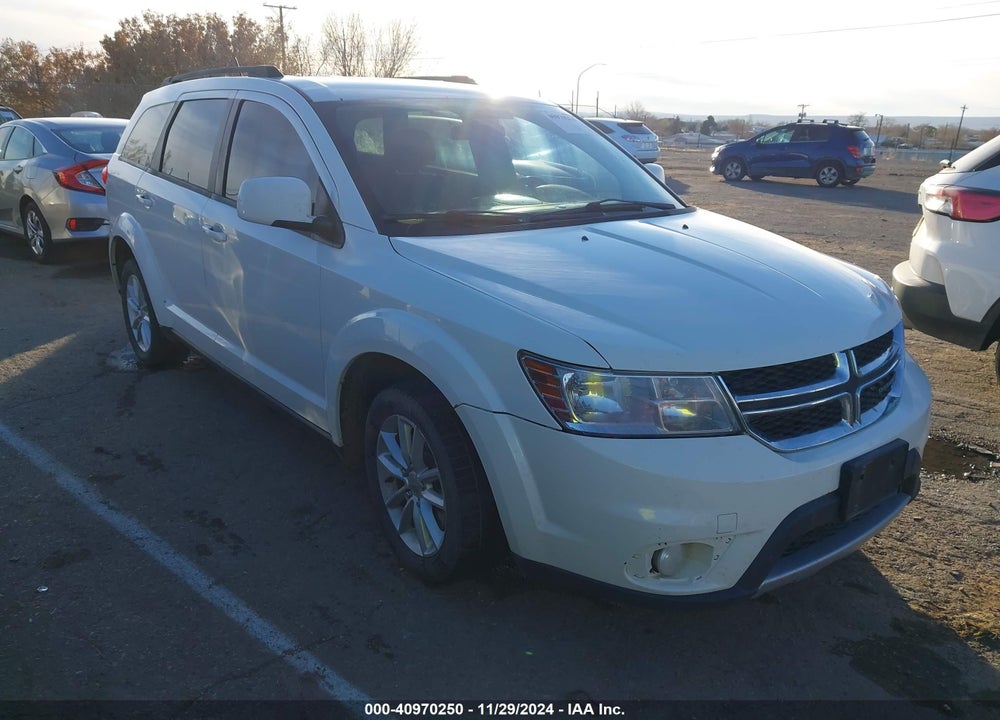 2014 DODGE JOURNEY SXT VIN: 3C4PDDBG9ET161462