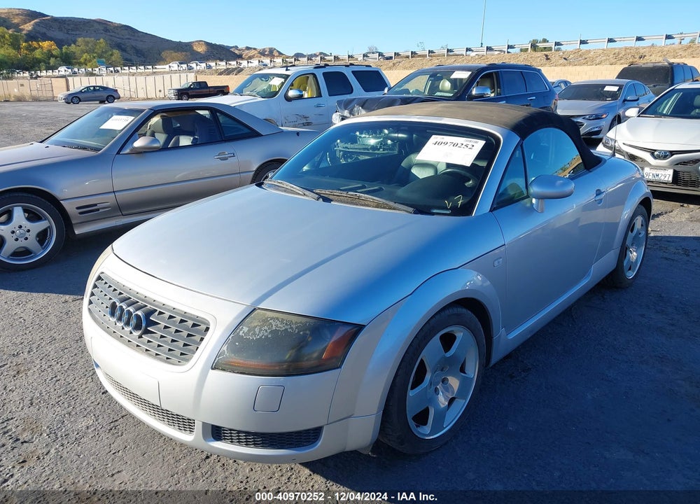 2002 AUDI TT 1.8L VIN: TRUTC28N821014294