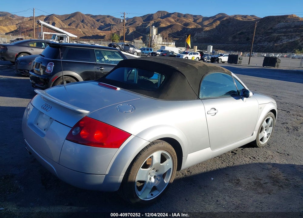 2002 AUDI TT 1.8L VIN: TRUTC28N821014294