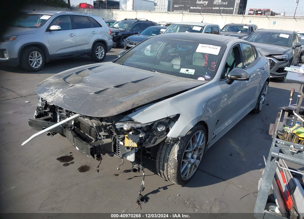 2019 KIA STINGER VIN: KNAE45LC2K6049548