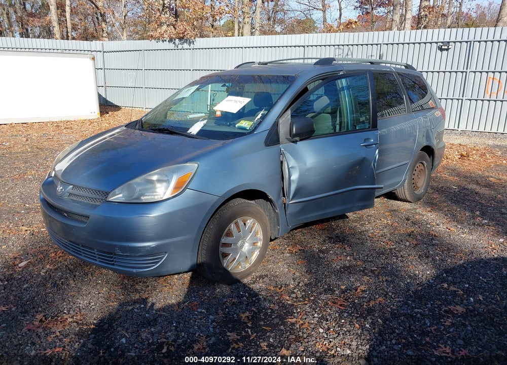 2005 TOYOTA SIENNA VIN: 5TDZA23CX5S351492