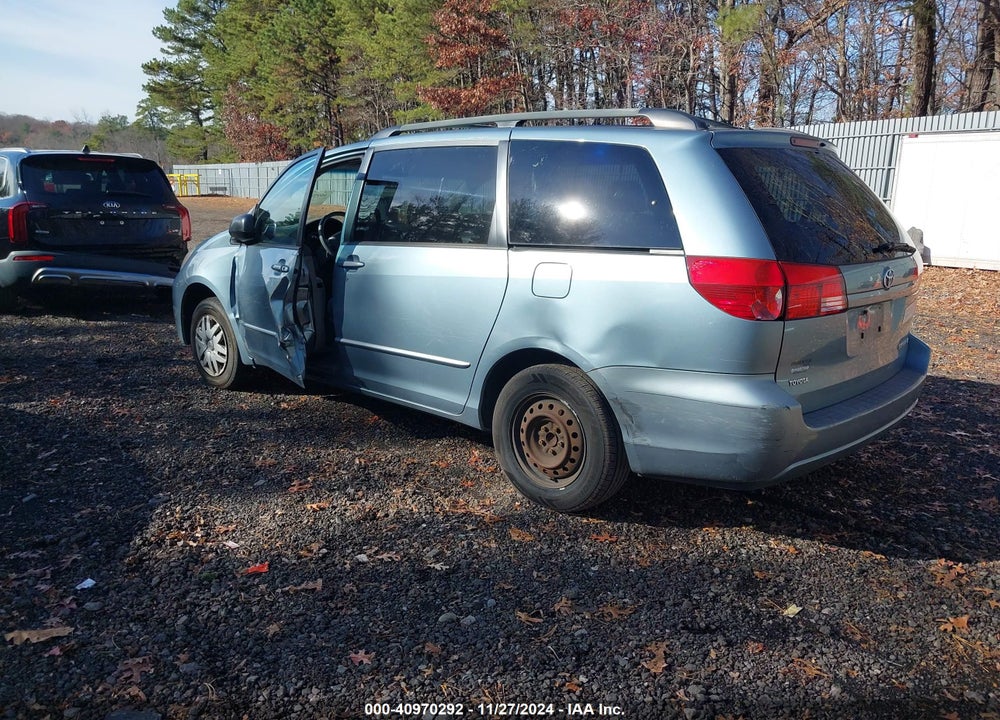 2005 TOYOTA SIENNA VIN: 5TDZA23CX5S351492