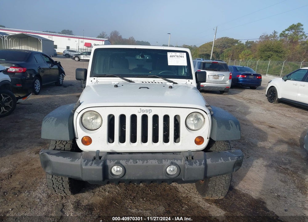 2013 JEEP WRANGLER UNLIMITED SPORT VIN: 1C4BJWDG2DL517207