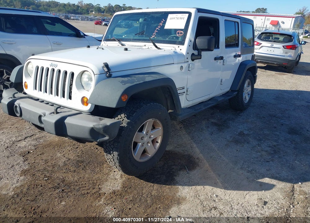 2013 JEEP WRANGLER UNLIMITED SPORT VIN: 1C4BJWDG2DL517207
