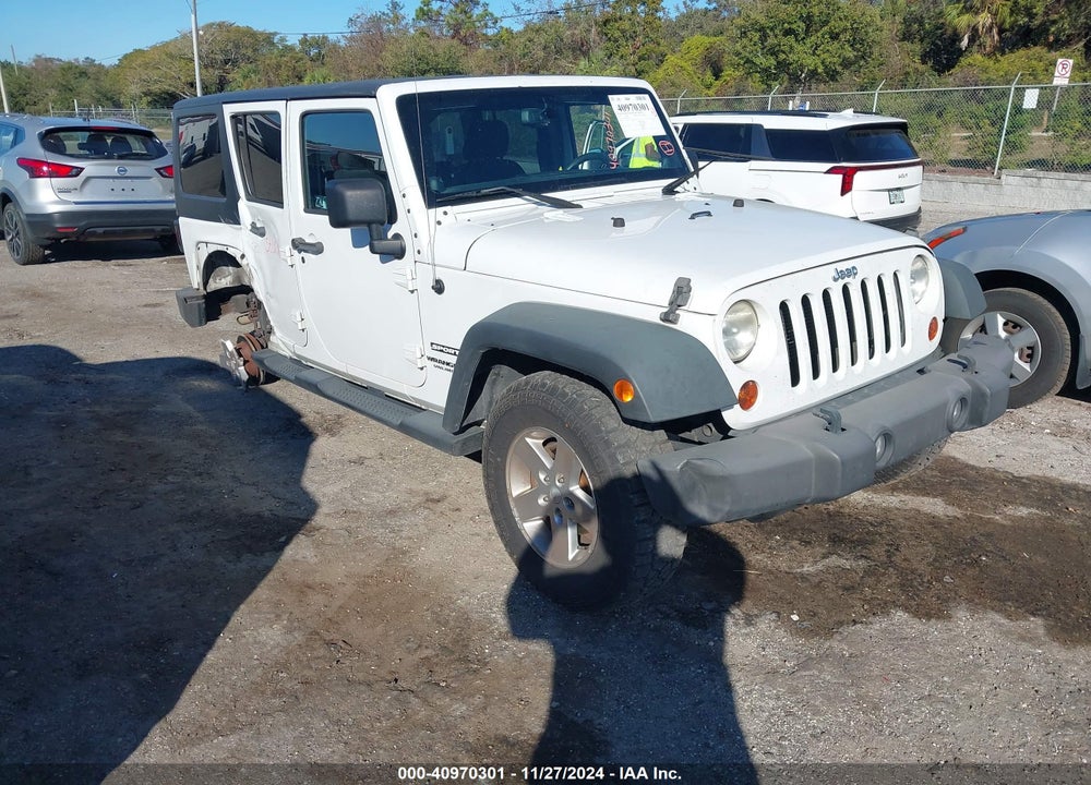2013 JEEP WRANGLER UNLIMITED SPORT VIN: 1C4BJWDG2DL517207