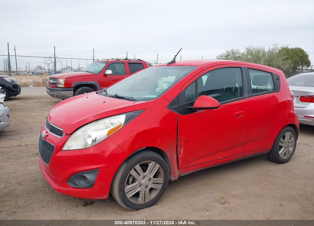 2013 CHEVROLET SPARK LS AUTO VIN: KL8CB6S90DC589845