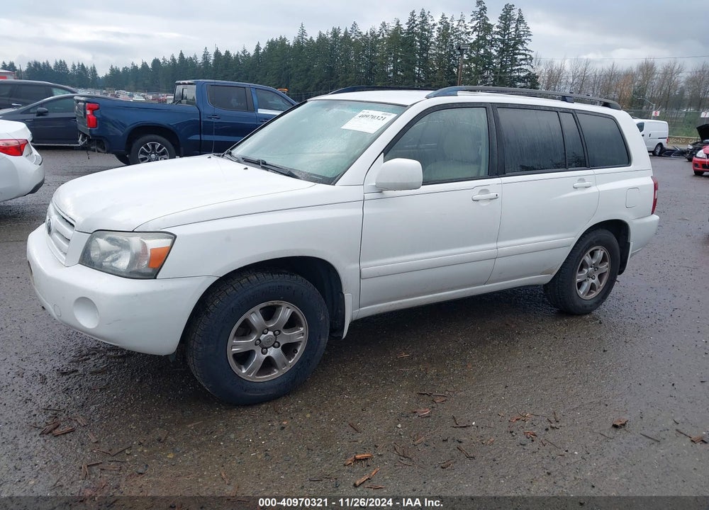 2006 TOYOTA HIGHLANDER V6 VIN: JTEDP21A060104816