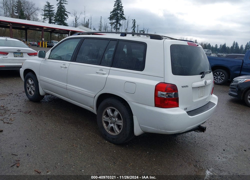 2006 TOYOTA HIGHLANDER V6 VIN: JTEDP21A060104816