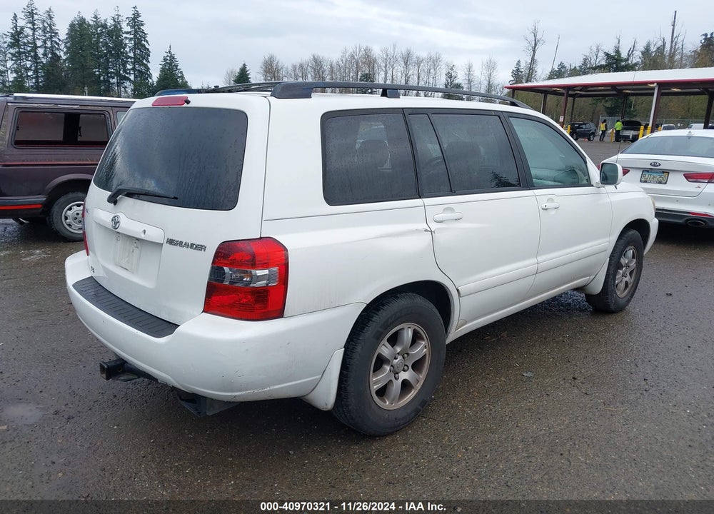 2006 TOYOTA HIGHLANDER V6 VIN: JTEDP21A060104816