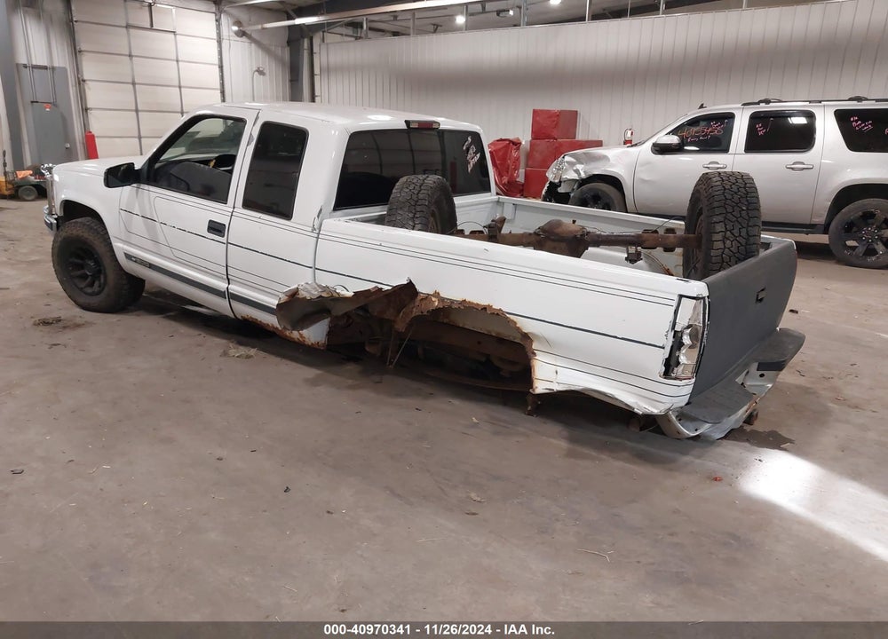 1997 CHEVROLET K1500 FLEETSIDE VIN: 2GCEK19R9V1181506